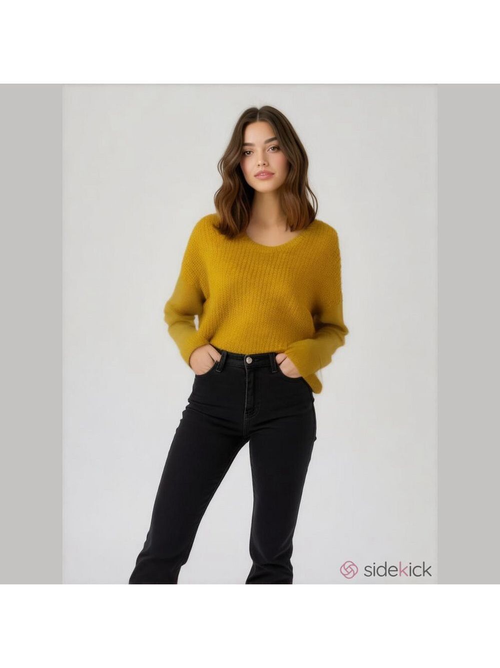 Old Navy Yellow Pullover Sweater